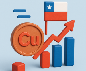¿Sabías que cuando sube el cobre el peso chileno se fortalece?